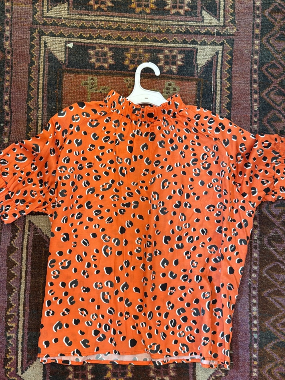 Corley Lynn Carter orange leopard
